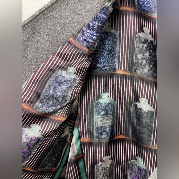 Ted Baker London Modern Fit Wool Waistcoat Endurance Vest Woven In Italy 46R - Picture 4 of 9